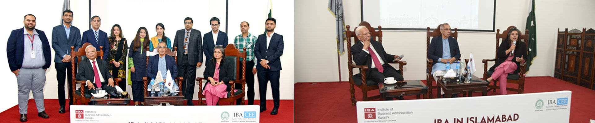 CEE at IBA in Islamabad Hosted a Fireside Chat on Postgraduate Diploma Programs