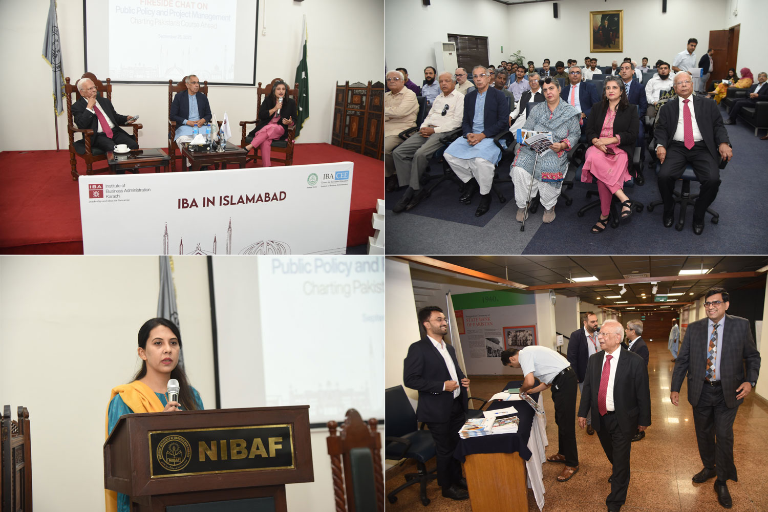 CEE at IBA in Islamabad Hosted a Fireside Chat on Postgraduate Diploma Programs