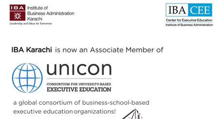 IBA Karachi Joins the Consortium for University-Based Executive Education (UNICON) as an Associate Member