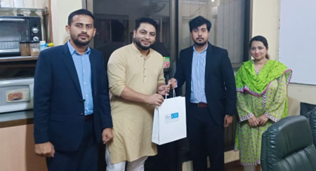IBACEE inked MoU with Kamyabi at IBA Islamabad office