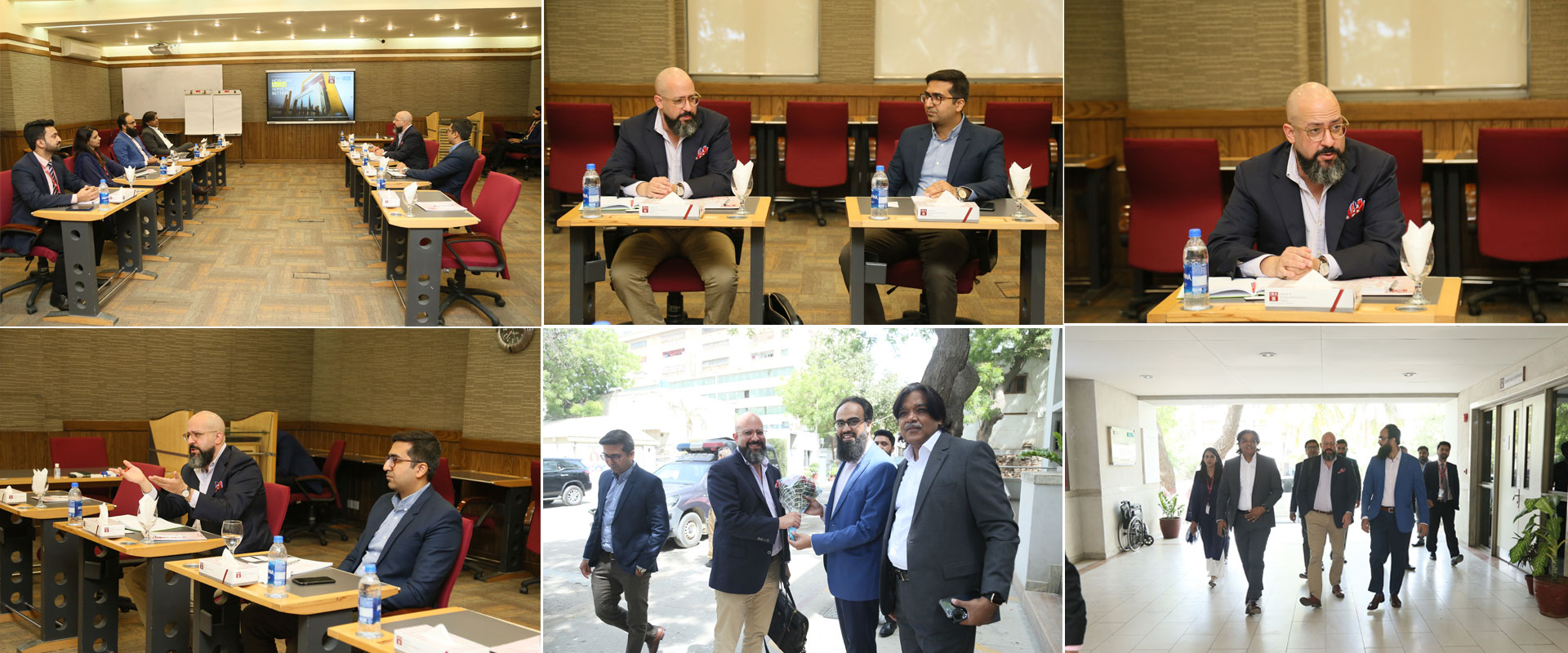 USAID Delegation Visits CEE at the IBA Karachi