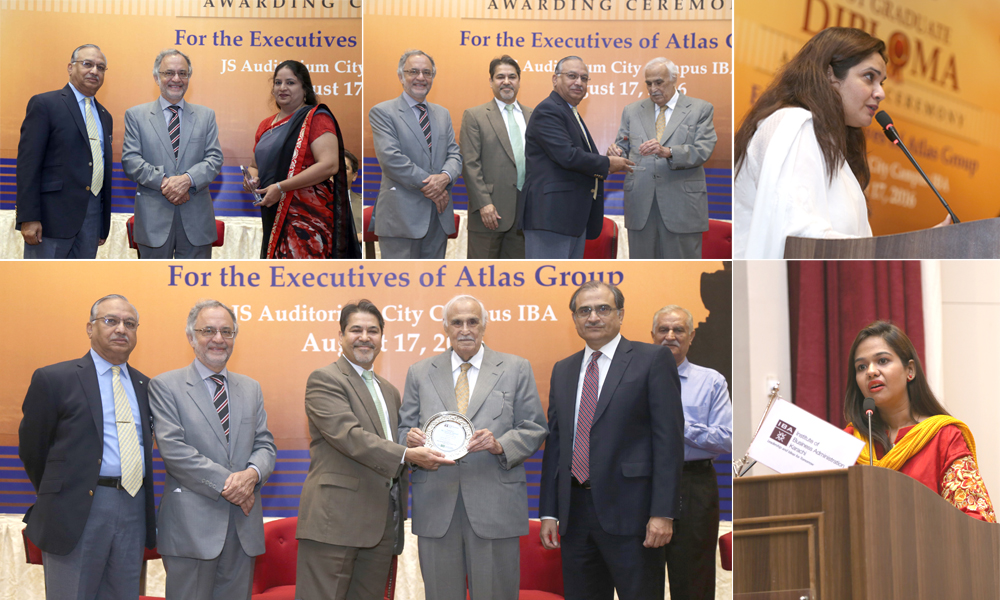 Diploma Awarding Ceremony for Executive of Atlas Group