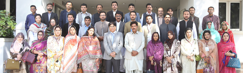 Certificate in Monitoring and Evaluation - A customized program for Government of Balochistan, December 17 to 22, 2018
