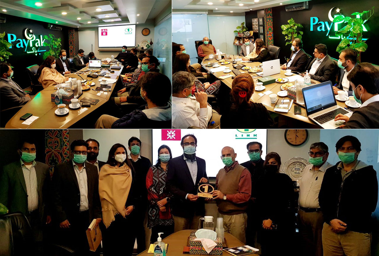 IBA Karachi partners with 1LINK for customized training programs for employees and service quality evaluation as part of 2021 theme of 'Customer Centricity' at 1LINK
