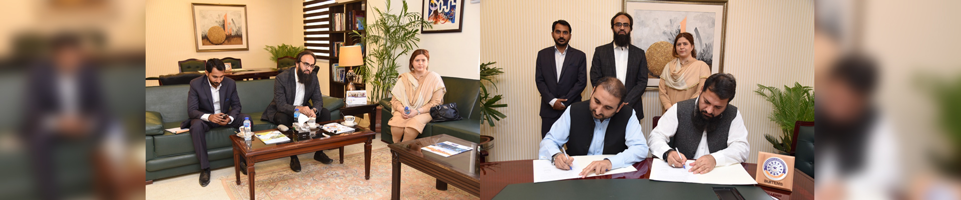 IBA Karachi and BUITEMS Quetta Sign an MOU for Conducting a Series of Workshops