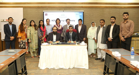 IBA Karachi Signs an MOU with Pakistan Reinsurance Company Limited to Provide Learning Opportunities, Bridging Industry & Academia