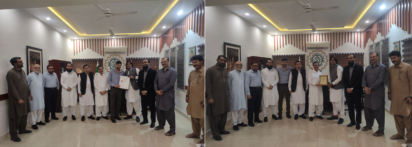 Managing Director SITE Limited, Mr. Munawar Ali Mahesar invited officials from CEE at the SITE Association Head Office