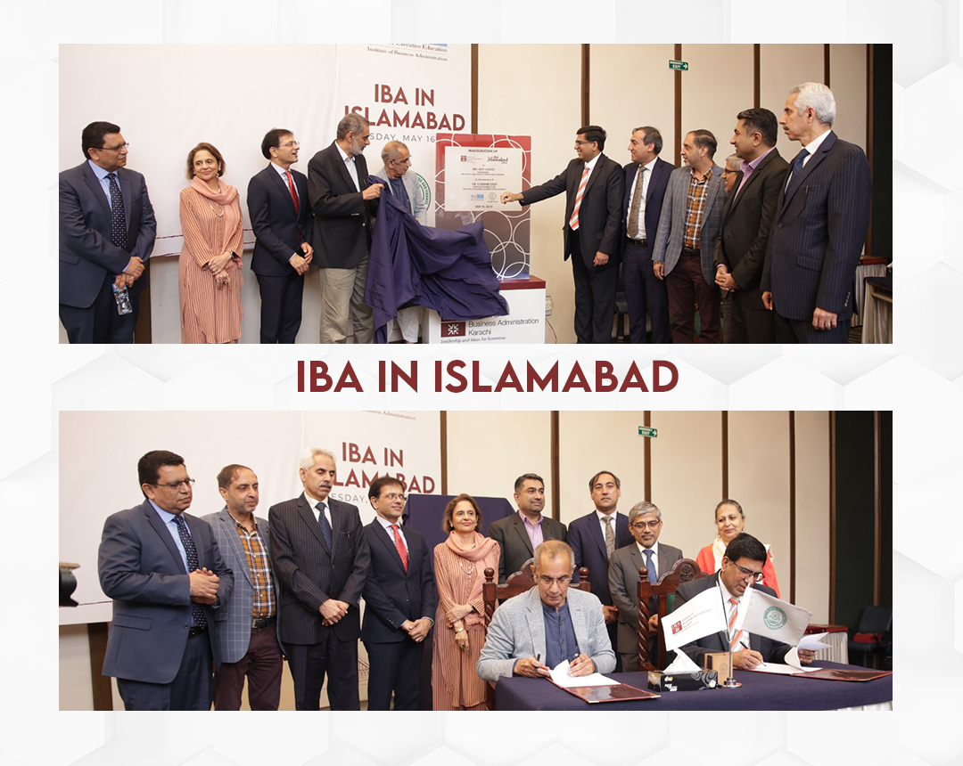 IBA Karachi Launches it's Office in NIBAF, Islamabad