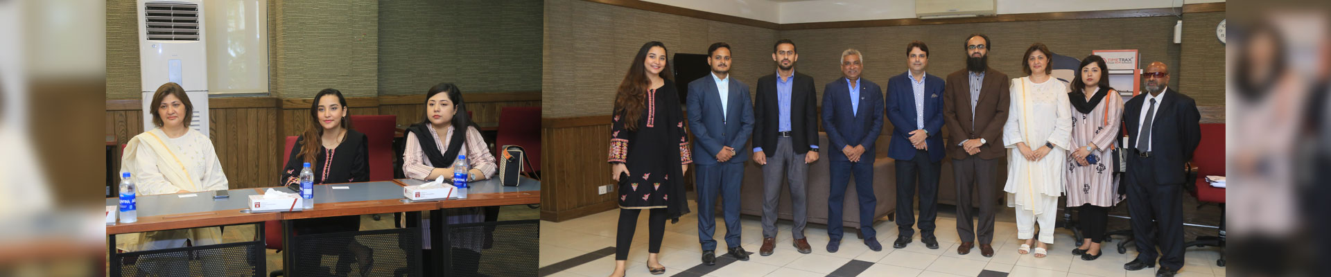 Delegates from the International Labour Organization (ILO) Visit CEE at IBA Karachi