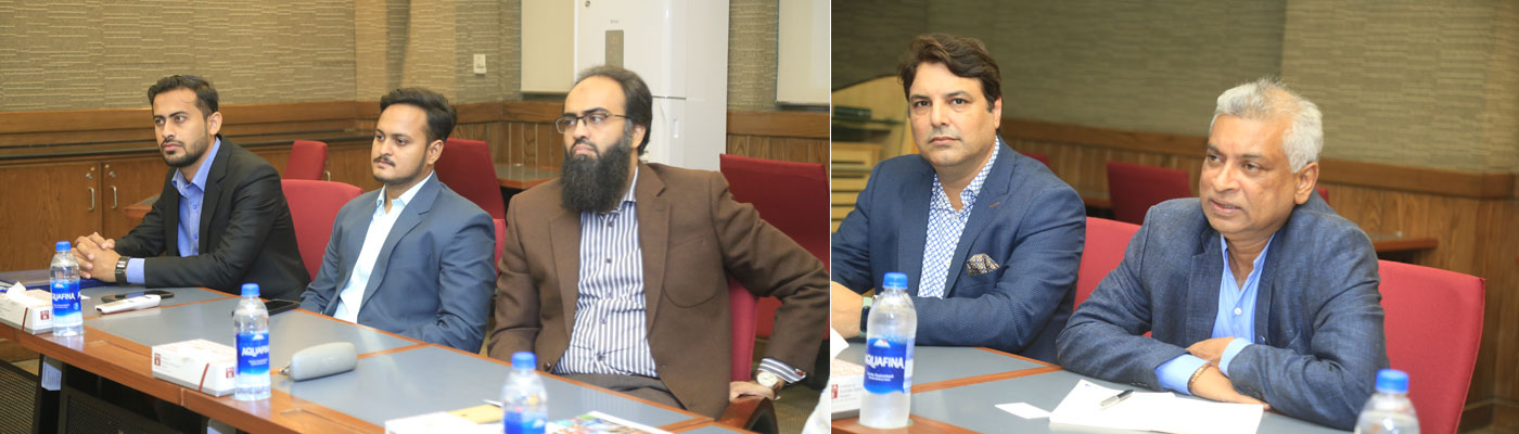Delegates from the International Labour Organization (ILO) Visit CEE at IBA Karachi