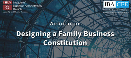 Webinar on Emerging need for Governance in Family Managed Business